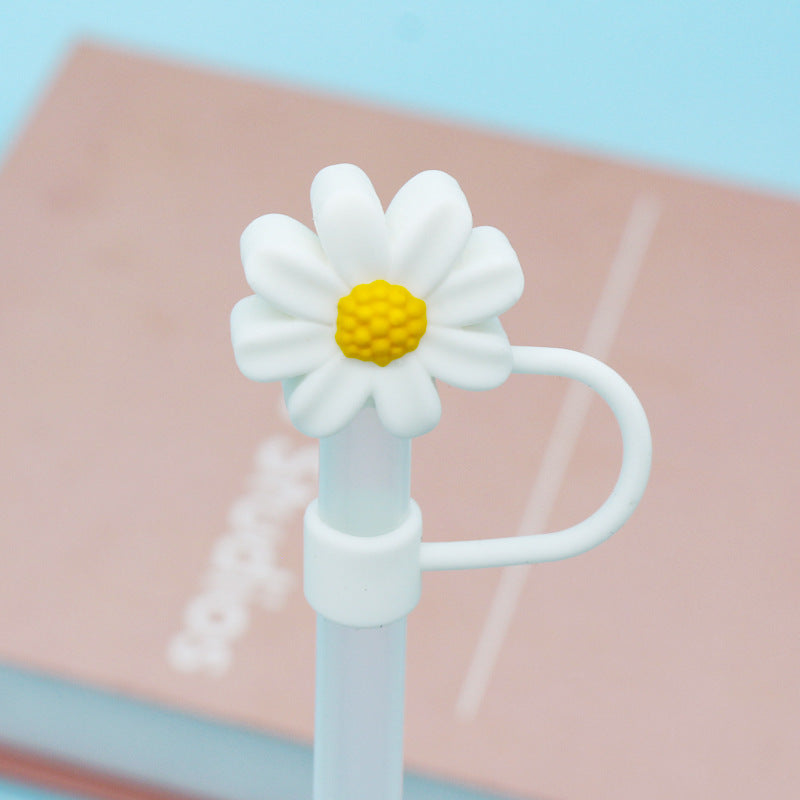 Wholesale Silicone Flower Tube Straw Hat